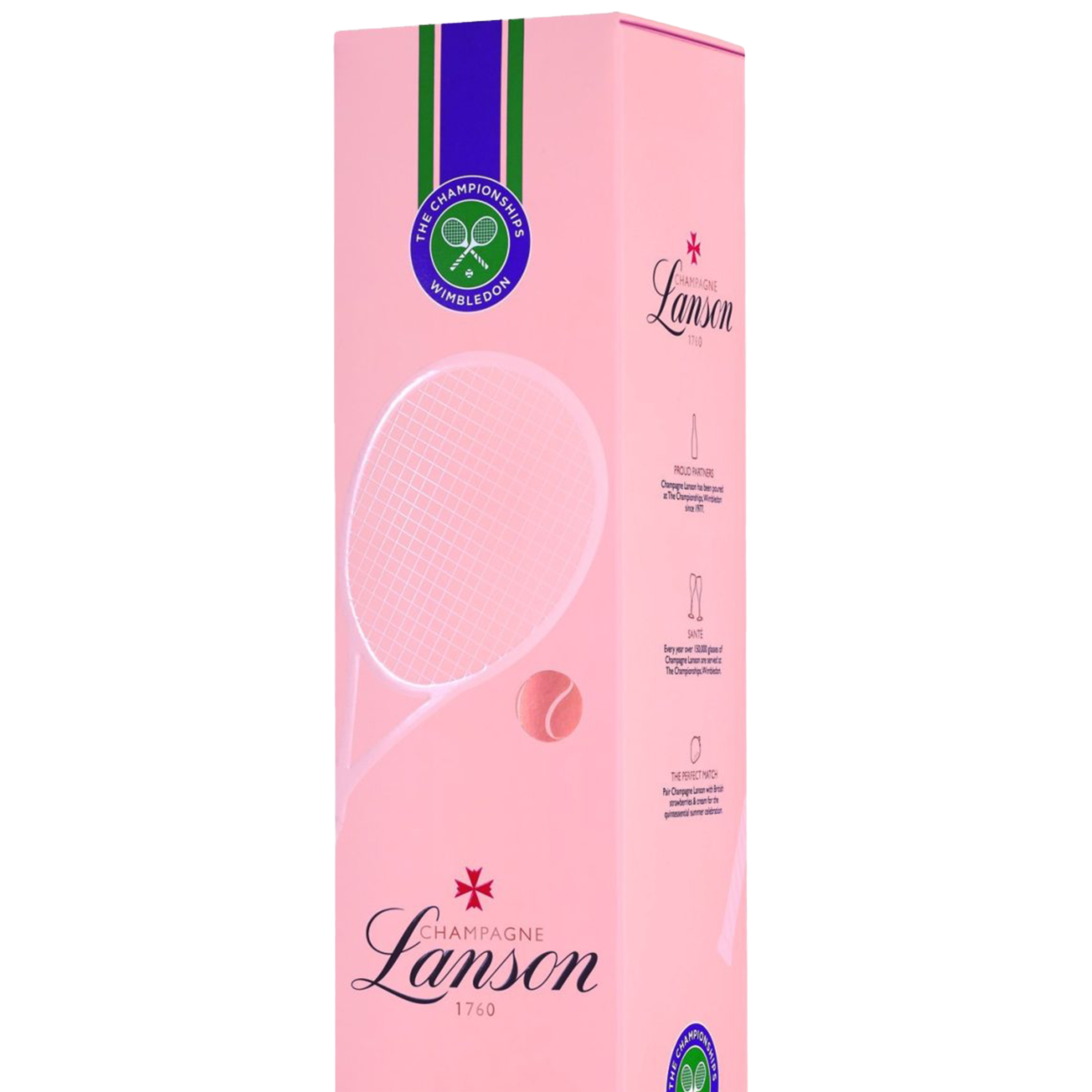 Lanson Le Rosé Wimbledon Gift Box